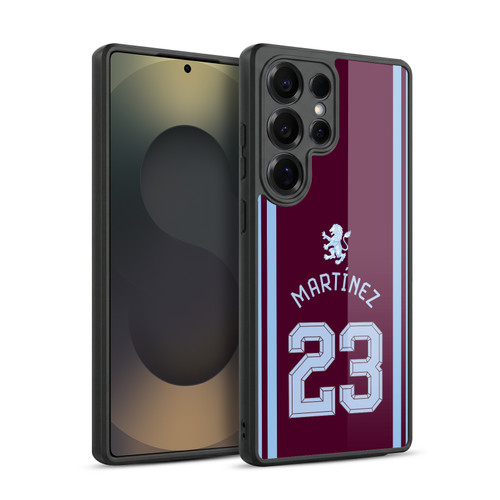 Aston Villa Football Club 2026/27 Players Home Kit Emiliano Martínez Gel Armour Case For Samsung Galaxy S25 Ultra