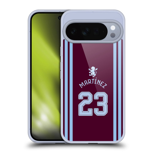 Aston Villa Football Club 2026/27 Players Home Kit Emiliano Martínez Soft Gel Case for Google Pixel 10 Pro XL