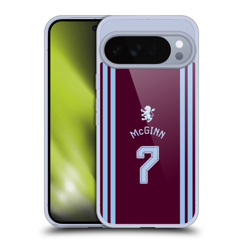 Aston Villa Football Club 2026/27 Players Home Kit John Mcginn Soft Gel Case for Google Pixel 10 Pro XL