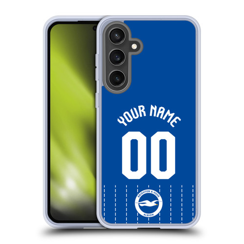 Custom Customised Personalised Brighton & Hove Albion F.C 2026/27 Badge Kit Home Soft Gel Case for Samsung Galaxy S24 FE & MagSafe