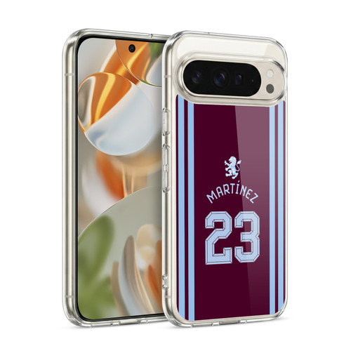 Aston Villa Football Club 2026/27 Players Home Kit Emiliano Martínez Soft Gel Case for Google Pixel 9 / Pixel 9 Pro