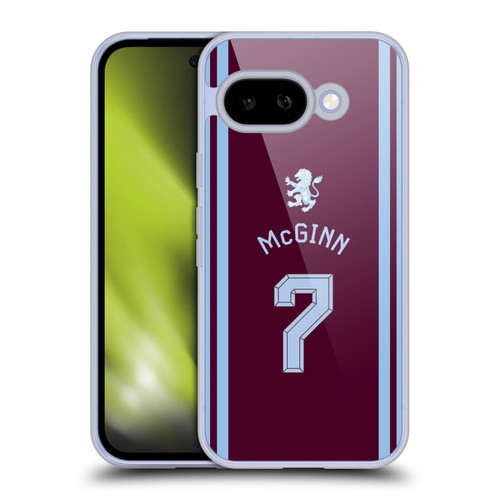 Aston Villa Football Club 2026/27 Players Home Kit John Mcginn Soft Gel Case for Google Pixel 9A