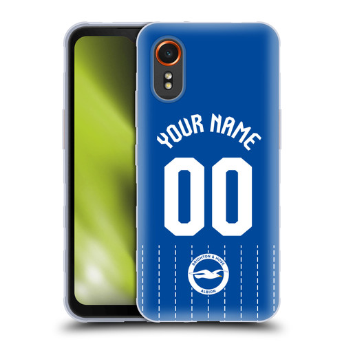 Custom Customised Personalised Brighton & Hove Albion F.C 2026/27 Badge Kit Home Soft Gel Case for Samsung Galaxy Xcover7 5G