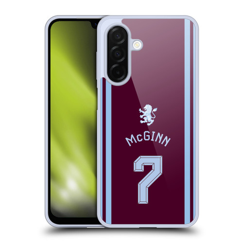 Aston Villa Football Club 2026/27 Players Home Kit John Mcginn Soft Gel Case for Samsung Galaxy A26 5G