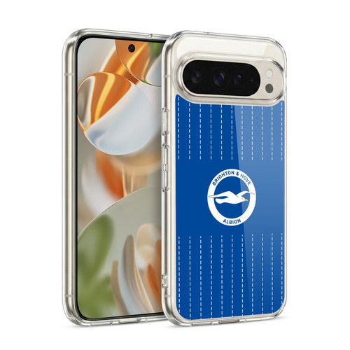 Brighton & Hove Albion F.C 2026/27 Badge Kit Home Soft Gel Case for Google Pixel 9 / Pixel 9 Pro