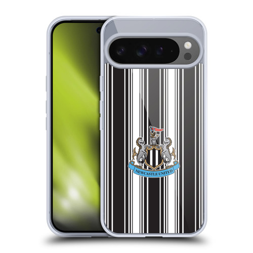 Newcastle United Football Club 2026/27 Crest Kit Home Soft Gel Case for Google Pixel 9 Pro XL