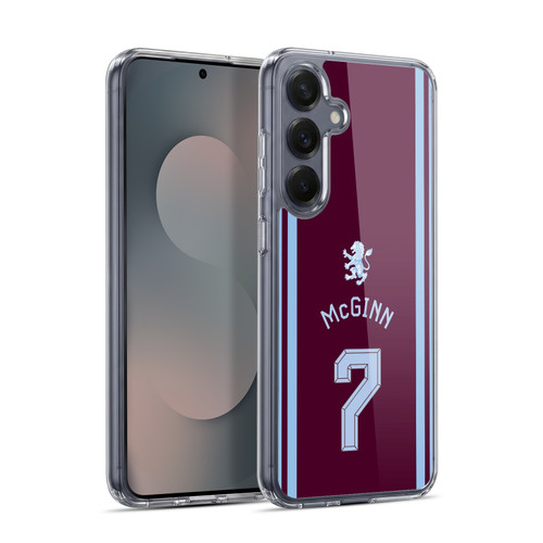 Aston Villa Football Club 2026/27 Players Home Kit John Mcginn Soft Gel Case for Samsung Galaxy S25+ & MagSafe