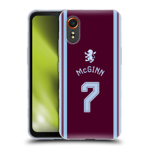 Aston Villa Football Club 2026/27 Players Home Kit John Mcginn Soft Gel Case for Samsung Galaxy Xcover7 5G