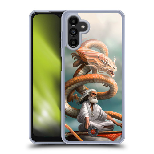 Anne Stokes Guardian Dragons The Hermit Soft Gel Case for Samsung Galaxy A13 5G (2021)