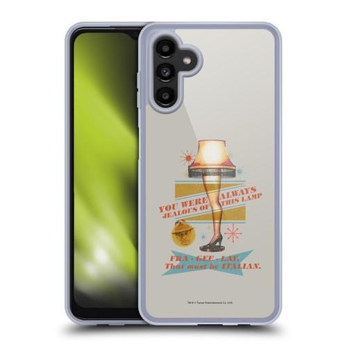 A Christmas Story Composed Art Leg Lamp Soft Gel Case for Samsung Galaxy A13 5G (2021)
