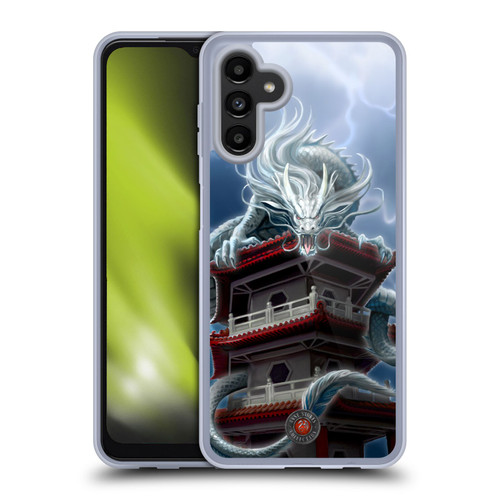Anne Stokes Guardian Dragons The Tower Soft Gel Case for Samsung Galaxy A13 5G (2021)