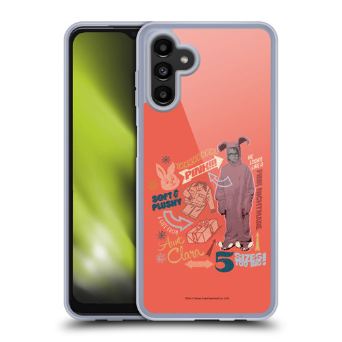 A Christmas Story Composed Art Pink Nightmare Soft Gel Case for Samsung Galaxy A13 5G (2021)