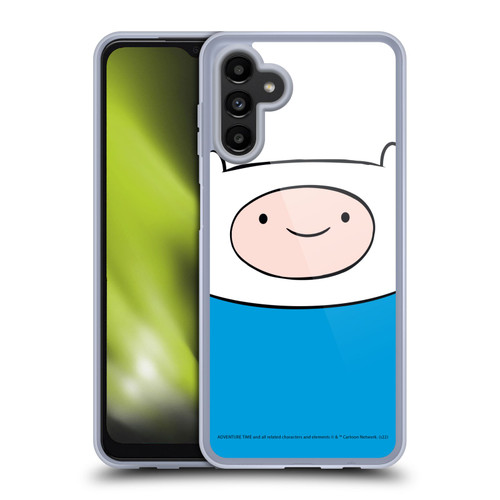 Adventure Time Graphics Finn The Human Soft Gel Case for Samsung Galaxy A13 5G (2021)