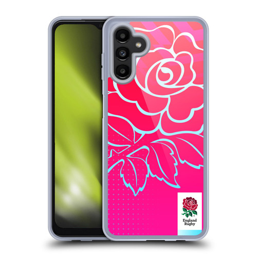 England Rugby Union This Rose Means Everything Oversized Logo Soft Gel Case for Samsung Galaxy A13 5G (2021)