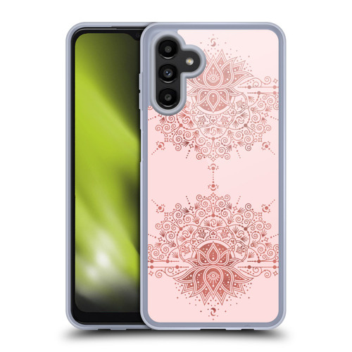 Cat Coquillette Patterns 6 Lotus Bloom Mandala 1 Soft Gel Case for Samsung Galaxy A13 5G (2021)