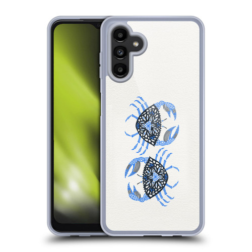 Cat Coquillette Sea Blue Crab Soft Gel Case for Samsung Galaxy A13 5G (2021)