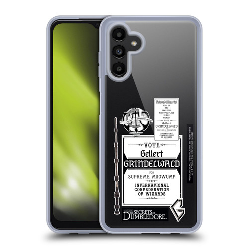 Fantastic Beasts: Secrets of Dumbledore Graphics Gellert Grindelwald Soft Gel Case for Samsung Galaxy A13 5G (2021)