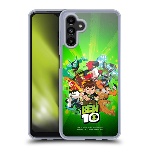 Ben 10: Animated Series Graphics Character Art Soft Gel Case for Samsung Galaxy A13 5G (2021)