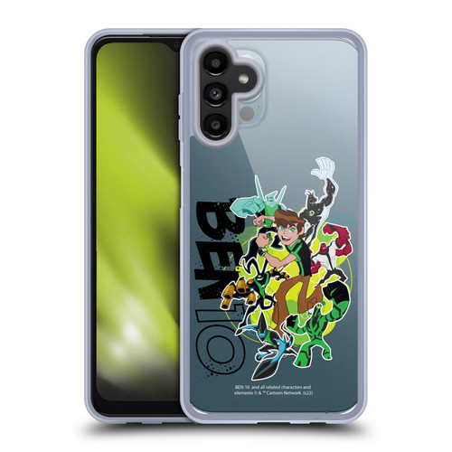 Ben 10: Omniverse Graphics Character Art Soft Gel Case for Samsung Galaxy A13 5G (2021)