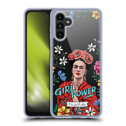 Frida Kahlo Art & Quotes Girl Power Soft Gel Case for Samsung Galaxy A13 5G (2021)