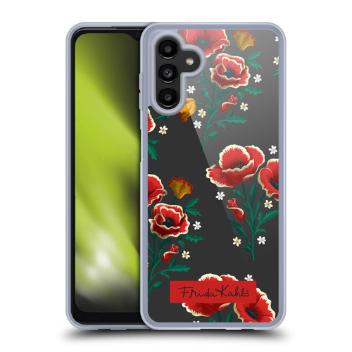 Frida Kahlo Flowers Red Soft Gel Case for Samsung Galaxy A13 5G (2021)