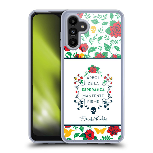 Frida Kahlo Icons Typography Soft Gel Case for Samsung Galaxy A13 5G (2021)