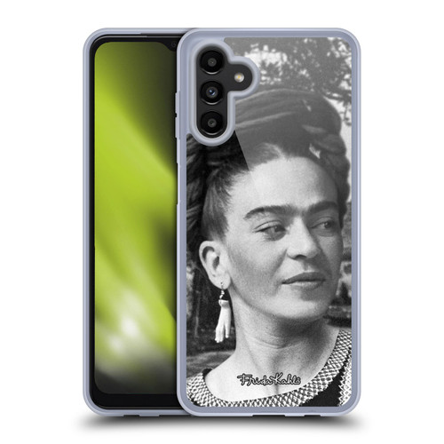 Frida Kahlo Portraits And Quotes Headdress Soft Gel Case for Samsung Galaxy A13 5G (2021)