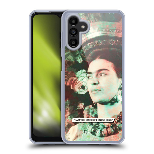 Frida Kahlo Portraits And Quotes Muse Soft Gel Case for Samsung Galaxy A13 5G (2021)