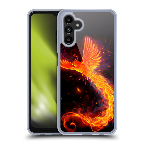 Christos Karapanos Phoenix Immortal Flames Alternative Soft Gel Case for Samsung Galaxy A13 5G (2021)