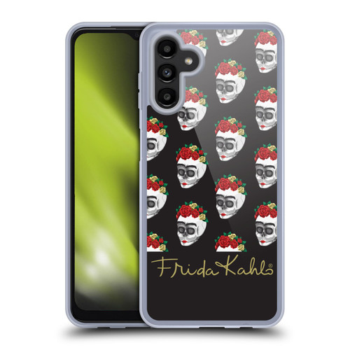 Frida Kahlo Roses Skull Pattern Soft Gel Case for Samsung Galaxy A13 5G (2021)