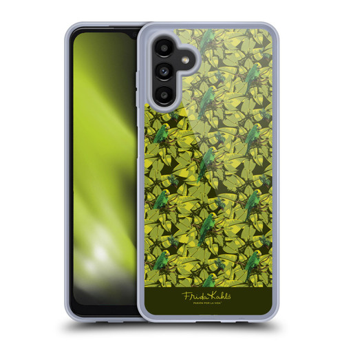 Frida Kahlo Tropical Bird Pattern Soft Gel Case for Samsung Galaxy A13 5G (2021)