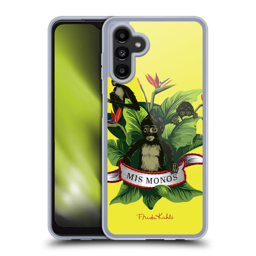 Frida Kahlo Tropical Monkeys Soft Gel Case for Samsung Galaxy A13 5G (2021)