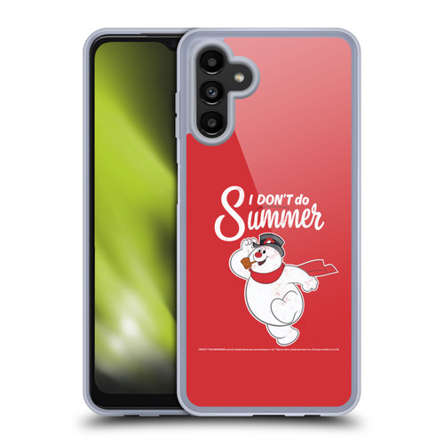 Frosty the Snowman Movie Key Art I Don't Do Summer Soft Gel Case for Samsung Galaxy A13 5G (2021)