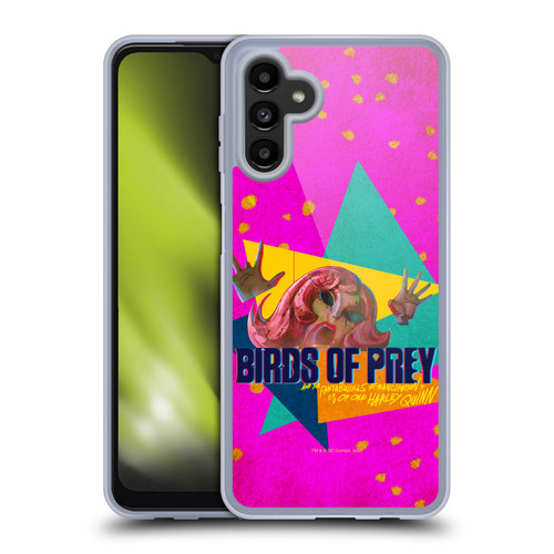 Birds of Prey DC Comics Graphics Panic In Neon Soft Gel Case for Samsung Galaxy A13 5G (2021)