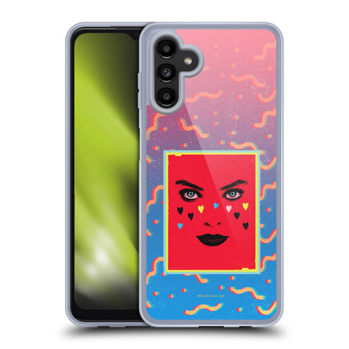 Birds of Prey DC Comics Harley Quinn Art Face Soft Gel Case for Samsung Galaxy A13 5G (2021)