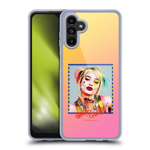 Birds of Prey DC Comics Harley Quinn Flying Kiss Soft Gel Case for Samsung Galaxy A13 5G (2021)