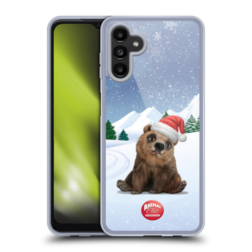 Animal Club International Animals Bear Soft Gel Case for Samsung Galaxy A13 5G (2021)
