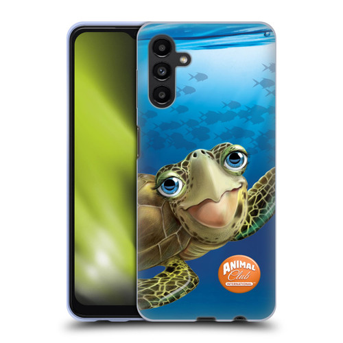 Animal Club International Underwater Sea Turtle Soft Gel Case for Samsung Galaxy A13 5G (2021)