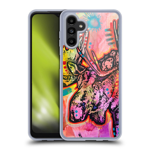 Dean Russo Wildlife 3 Moose Soft Gel Case for Samsung Galaxy A13 5G (2021)