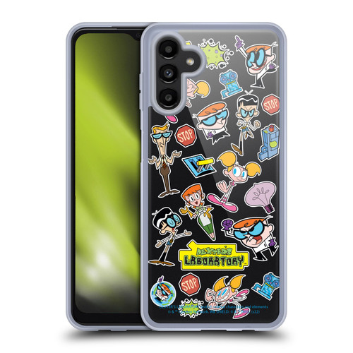 Dexter's Laboratory Graphics Icons Soft Gel Case for Samsung Galaxy A13 5G (2021)