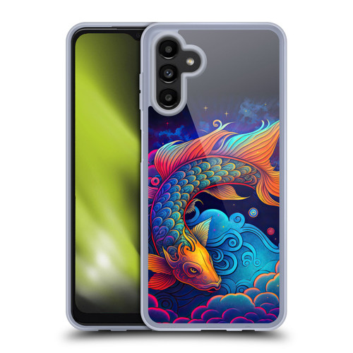 Wumples Cosmic Animals Clouded Koi Fish Soft Gel Case for Samsung Galaxy A13 5G (2021)