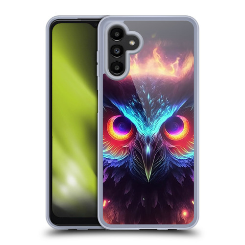 Wumples Cosmic Animals Owl Soft Gel Case for Samsung Galaxy A13 5G (2021)