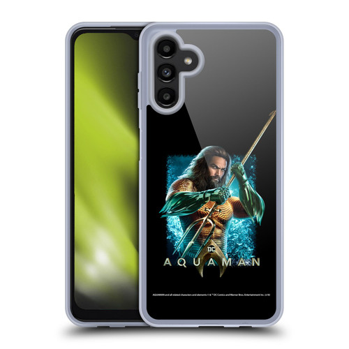 Aquaman Movie Graphics Trident of Atlan 1 Soft Gel Case for Samsung Galaxy A13 5G (2021)