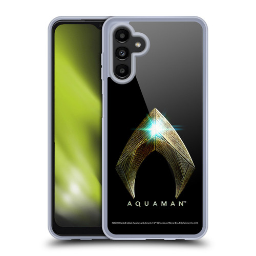 Aquaman Movie Logo Main Black Soft Gel Case for Samsung Galaxy A13 5G (2021)