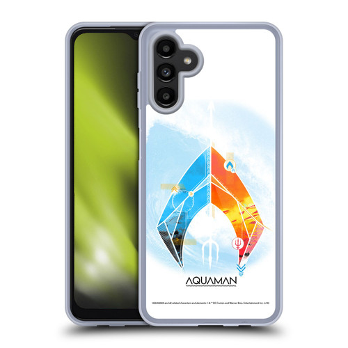Aquaman Movie Logo Trident of Atlan Soft Gel Case for Samsung Galaxy A13 5G (2021)