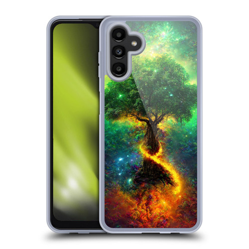 Wumples Cosmic Universe Yggdrasil, Norse Tree Of Life Soft Gel Case for Samsung Galaxy A13 5G (2021)