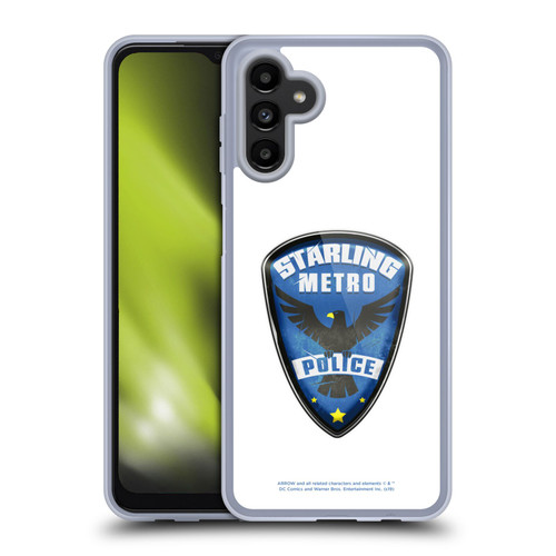 Arrow TV Series Graphics Starling Police Badge Soft Gel Case for Samsung Galaxy A13 5G (2021)