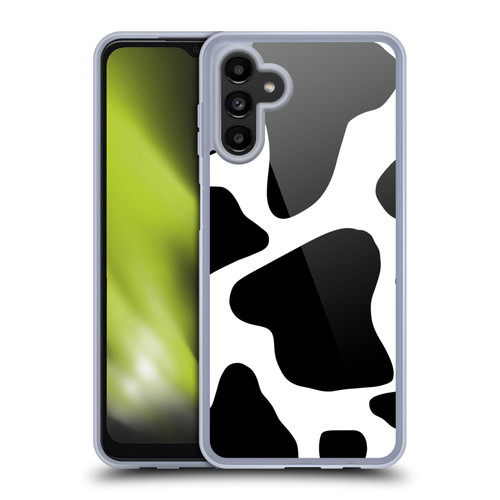 Grace Illustration Animal Prints Cow Soft Gel Case for Samsung Galaxy A13 5G (2021)