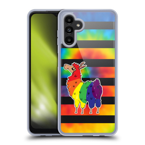 Grace Illustration Llama Pride Soft Gel Case for Samsung Galaxy A13 5G (2021)
