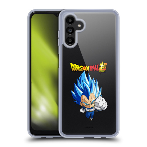 Dragon Ball Super Characters SSGSS Evolved Vegeta Soft Gel Case for Samsung Galaxy A13 5G (2021)